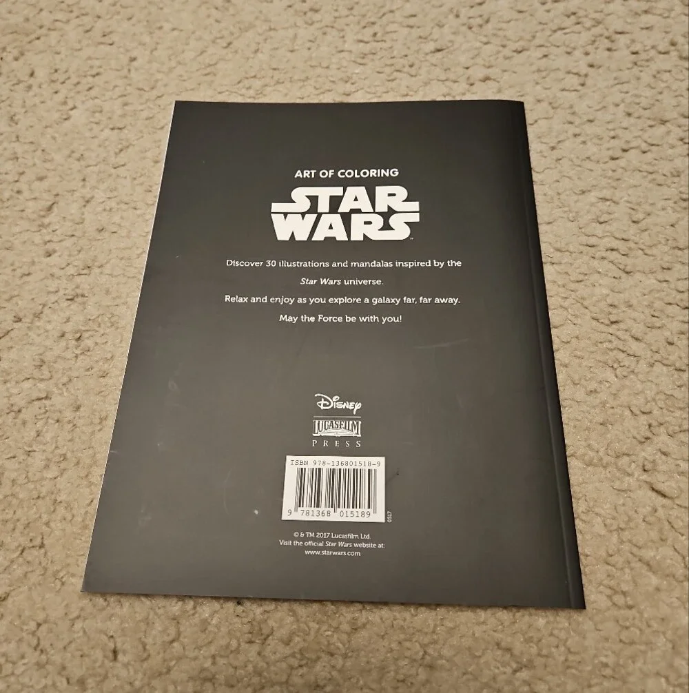 Star Wars R2-D2 Wooden Model & Coloring Book Collectible Bundle